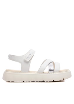 Sandały Geox J Sandal Kodette Gir J45DBI 0BCBN C0007 S White/Silver ze sklepu eobuwie.pl w kategorii Sandały dziecięce - zdjęcie 171369513