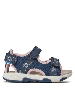 Sandały Geox B Sandal Multy Girl B450DA 0ASCE CF48T M Navy/Lt Pink ze sklepu eobuwie.pl w kategorii Sandały dziecięce - zdjęcie 171369631