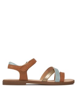 Sandały Geox J Sandal Karly Girl J5235D 054AJ C5BF3 D Biscuit/Sage ze sklepu eobuwie.pl w kategorii Sandały dziecięce - zdjęcie 171369710