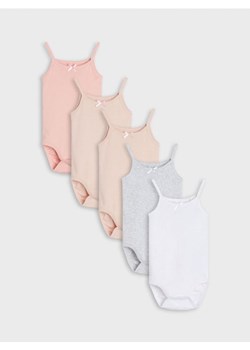 Sinsay - Body 5 pack - różowy ze sklepu Sinsay w kategorii Body niemowlęce - zdjęcie 171371862