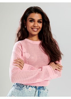 Sinsay - Sweter - różowy ze sklepu Sinsay w kategorii Swetry damskie - zdjęcie 171371872