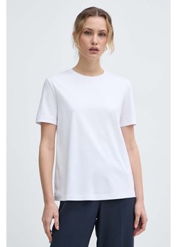 Max Mara Leisure t-shirt damski kolor biały ze sklepu ANSWEAR.com w kategorii Bluzki damskie - zdjęcie 171372074