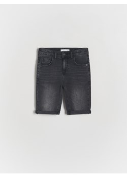 Reserved - Jeansowe szorty - czarny ze sklepu Reserved w kategorii Spodenki chłopięce - zdjęcie 171373071