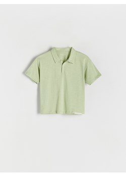 Reserved - T-shirt polo - jasnozielony ze sklepu Reserved w kategorii Koszulki niemowlęce - zdjęcie 171373180