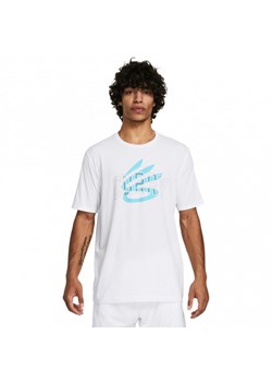Męska koszulka do koszykówki Under Armour Curry Champ Mindset Tee - biała ze sklepu Sportstylestory.com w kategorii T-shirty męskie - zdjęcie 171374670