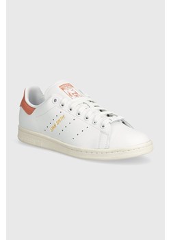 adidas Originals sneakersy skórzane Stan Smith W kolor biały IE0468 ze sklepu PRM w kategorii Buty sportowe damskie - zdjęcie 171374993