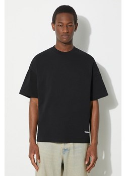 Carhartt WIP t-shirt bawełniany S/S Link Script T-Shirt męski kolor czarny gładki I031373.0D2XX ze sklepu PRM w kategorii T-shirty męskie - zdjęcie 171375103