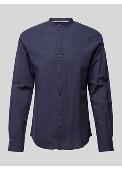 Koszula casualowa o kroju regular fit ze stójką model ‘CAIDEN’ ze sklepu Peek&Cloppenburg  w kategorii Koszule męskie - zdjęcie 171375164
