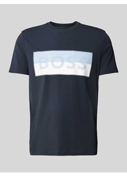 T-shirt z nadrukiem z logo ze sklepu Peek&Cloppenburg  w kategorii T-shirty męskie - zdjęcie 171375324