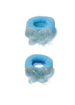 Niebieskie gumki do włosów - motylki - 5.10.15, ze sklepu 5.10.15 w kategorii Ozdoby do włosów dziewczęce - zdjęcie 171375401