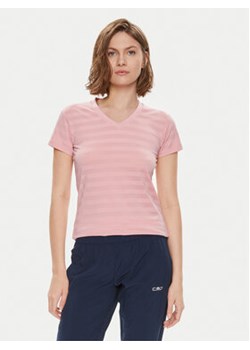 CMP Koszulka techniczna 31T7666 Różowy Regular Fit ze sklepu MODIVO w kategorii Bluzki damskie - zdjęcie 171377190