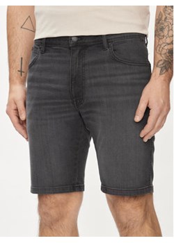 Wrangler Szorty jeansowe Texas 112350869 Czarny Regular Fit ze sklepu MODIVO w kategorii Spodenki męskie - zdjęcie 171377521