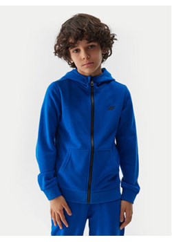 4F Bluza 4FJWSS24TSWSM0926 Niebieski Regular Fit ze sklepu MODIVO w kategorii Bluzy chłopięce - zdjęcie 171377962