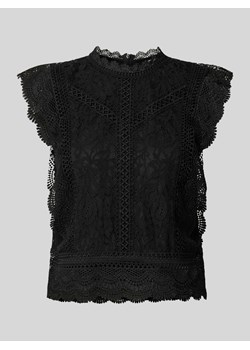 Top bluzkowy z koronki model ‘KARO’ ze sklepu Peek&Cloppenburg  w kategorii Bluzki damskie - zdjęcie 171381213