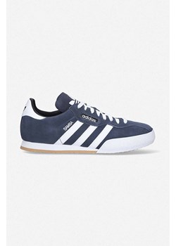 adidas Originals sneakersy Sam Super Suede kolor niebieski 019332 ze sklepu ANSWEAR.com w kategorii Trampki męskie - zdjęcie 171394323