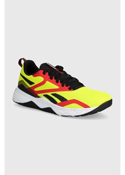 Reebok buty treningowe NFX Trainer kolor żółty 100205051 ze sklepu ANSWEAR.com w kategorii Buty sportowe męskie - zdjęcie 171394970
