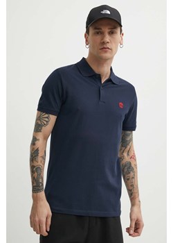 Timberland polo męski kolor granatowy z aplikacją TB0A2DJE4331 ze sklepu ANSWEAR.com w kategorii T-shirty męskie - zdjęcie 171395080