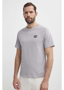 Hummel t-shirt bawełniany hmlLGC KAI REGULAR HEAVY T-SHIRT męski kolor szary z aplikacją 223989 ze sklepu ANSWEAR.com w kategorii T-shirty męskie - zdjęcie 171395393