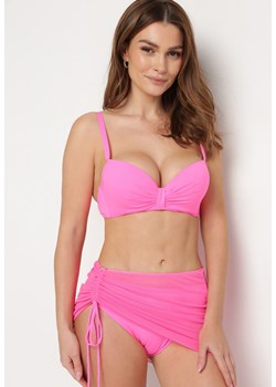 Fuksjowe Bikini z Dodatkową Spódniczką w Komplecie Fritella ze sklepu Born2be Odzież w kategorii Stroje kąpielowe - zdjęcie 171396783