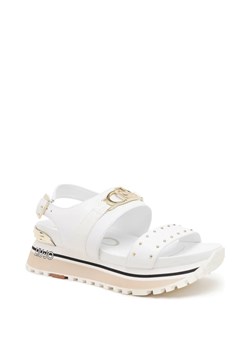 Liu Jo Skórzane sandały MAXI WONDER ze sklepu Gomez Fashion Store w kategorii Sandały damskie - zdjęcie 171397102