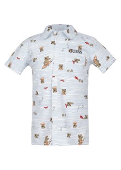 Guess Koszula STR POPLIN SS | Regular Fit ze sklepu Gomez Fashion Store w kategorii Koszule chłopięce - zdjęcie 171397731