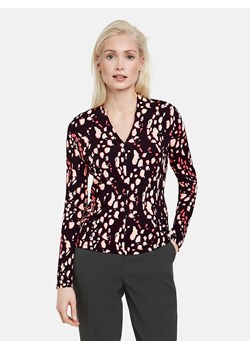 TAIFUN Koszulka w kolorze czarno-jasnoróżowym ze sklepu Limango Polska w kategorii Bluzki damskie - zdjęcie 171399091