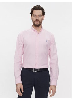 Polo Ralph Lauren Koszula 710804257027 Różowy Slim Fit ze sklepu MODIVO w kategorii Koszule męskie - zdjęcie 171400430