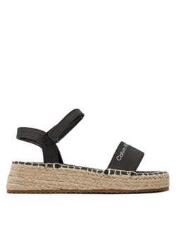 Calvin Klein Jeans Espadryle V3A7-80839-1708999 M Czarny ze sklepu MODIVO w kategorii Sandały dziecięce - zdjęcie 171400502