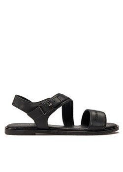 Calvin Klein Jeans Sandały Flat Sandal V3A2-80825-1688 S Czarny ze sklepu MODIVO w kategorii Sandały dziecięce - zdjęcie 171400682