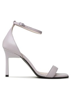 Calvin Klein Sandały Geo Stiletto Sandal 90Hh HW0HW01610 Fioletowy ze sklepu MODIVO w kategorii Sandały damskie - zdjęcie 171401090