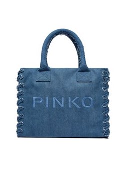 Pinko Torebka Beach Shopping PE 24 PLTT 100782 A1WT Granatowy ze sklepu MODIVO w kategorii Torby Shopper bag - zdjęcie 171401292