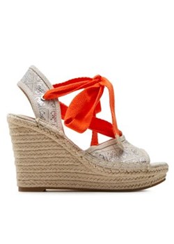 Guess Espadryle Halona FL6HLO FAL04 Beżowy ze sklepu MODIVO w kategorii Espadryle damskie - zdjęcie 171401521