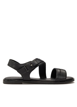 Sandały Calvin Klein Jeans Flat Sandal V3A2-80825-1688 S Black 999 ze sklepu eobuwie.pl w kategorii Sandały dziecięce - zdjęcie 171402683