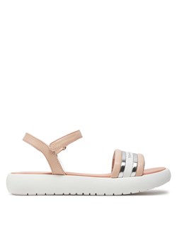 Sandały Tommy Hilfiger T4A2-33245-0371 S Nude 359 ze sklepu eobuwie.pl w kategorii Sandały dziecięce - zdjęcie 171403043