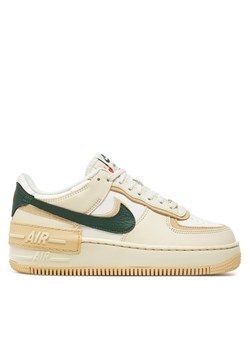 Sneakersy Nike AF1 Shadow FQ2764 100 Beżowy ze sklepu eobuwie.pl w kategorii Buty sportowe damskie - zdjęcie 171403353