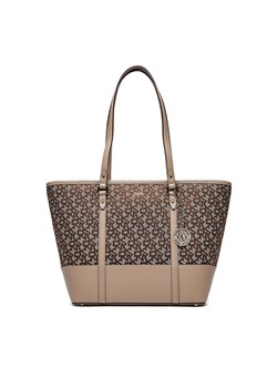 Torebka DKNY Bryant Park Md Tote R41AFD56 Beżowy ze sklepu eobuwie.pl w kategorii Torby Shopper bag - zdjęcie 171403560