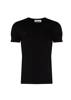 Iceberg T-Shirt "C-Neck" | F0146301 | Mężczyzna | Czarny ze sklepu ubierzsie.com w kategorii T-shirty męskie - zdjęcie 171404402