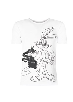 Iceberg T-Shirt "Bugs & Daffy" | F012639A | Mężczyzna | Biały ze sklepu ubierzsie.com w kategorii T-shirty męskie - zdjęcie 171404432