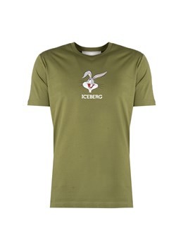Iceberg T-Shirt "Bugs Bunny" | F0226301 | Mężczyzna | Khaki ze sklepu ubierzsie.com w kategorii T-shirty męskie - zdjęcie 171404521