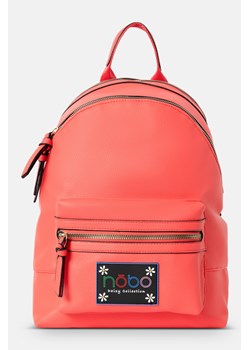 Dwukomorowy plecak NOBO Daisy różowy ze sklepu NOBOBAGS.COM w kategorii Plecaki - zdjęcie 171405690