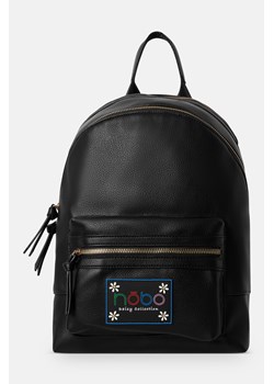 Dwukomorowy plecak NOBO Daisy czarny ze sklepu NOBOBAGS.COM w kategorii Plecaki - zdjęcie 171405704