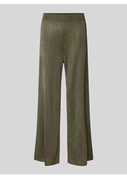 Spodnie z zakładkami w pasie ze sklepu Peek&Cloppenburg  w kategorii Spodnie damskie - zdjęcie 171406151