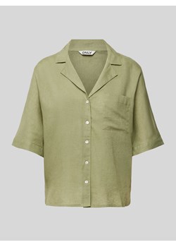 Bluzka koszulowa z listwą guzikową ze sklepu Peek&Cloppenburg  w kategorii Koszule damskie - zdjęcie 171406154