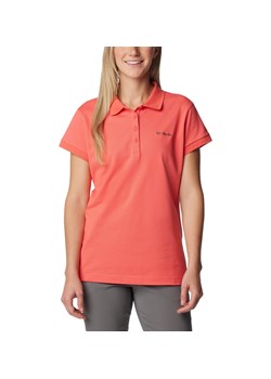 Koszulka polo damska Columbia LAKESIDE TRAIL SOLID PIQUE różowa 1891342608 ze sklepu a4a.pl w kategorii Bluzki damskie - zdjęcie 171407712