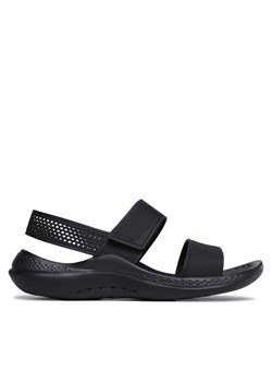 Sandały Crocs Literide 360 Sandal W 206711 Czarny ze sklepu eobuwie.pl w kategorii Sandały damskie - zdjęcie 171408632