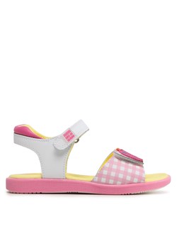 Sandały Agatha Ruiz de la Prada 232948 S White Pink ze sklepu eobuwie.pl w kategorii Sandały dziecięce - zdjęcie 171408750