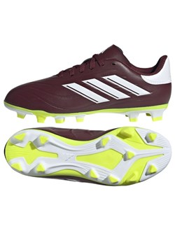 Buty piłkarskie adidas Copa Pure.2 Club FxG IG1102 czerwone ze sklepu ButyModne.pl w kategorii Buty sportowe dziecięce - zdjęcie 171409301