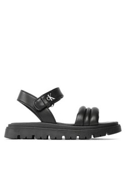 Calvin Klein Jeans Sandały Velcro Sandal V4A2-80512-1614 Czarny ze sklepu MODIVO w kategorii Sandały dziecięce - zdjęcie 171411464