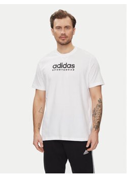 adidas T-Shirt All SZN Graphic T-Shirt IC9821 Biały Loose Fit ze sklepu MODIVO w kategorii T-shirty męskie - zdjęcie 171411983