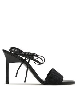 Calvin Klein Sandały Geo Stil Gladi Sandal HW0HW01467 Czarny ze sklepu MODIVO w kategorii Sandały damskie - zdjęcie 171412130